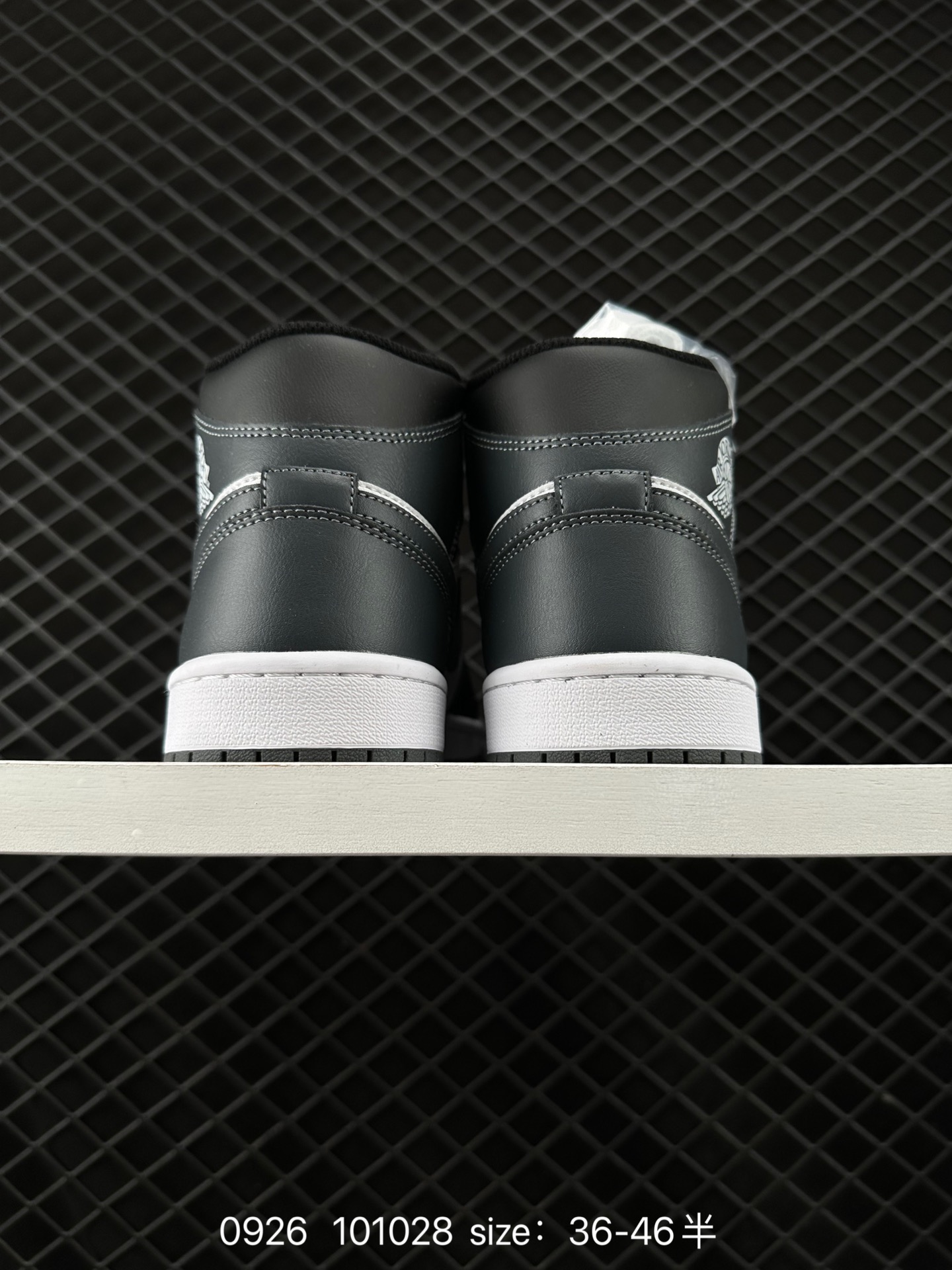 NIKE Air Jordan 1 Retro Mid”Reverse Black Toe“ TL BMXDAJ1